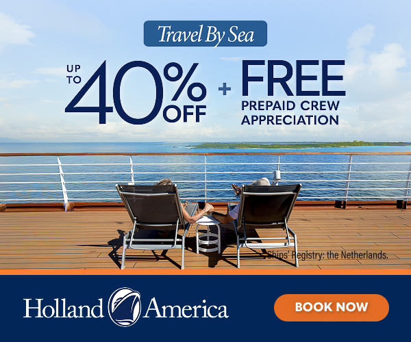 Holland America Sea Summer Sale - Special cruise offer
