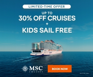 MSC Cruises Limited Promo - Special cruise offer